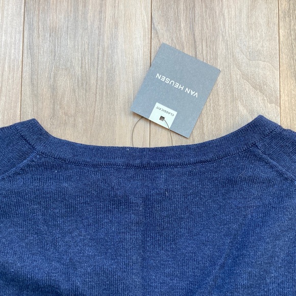 Mens van heusen classic fit sweater vest size L - Picture 11 of 13